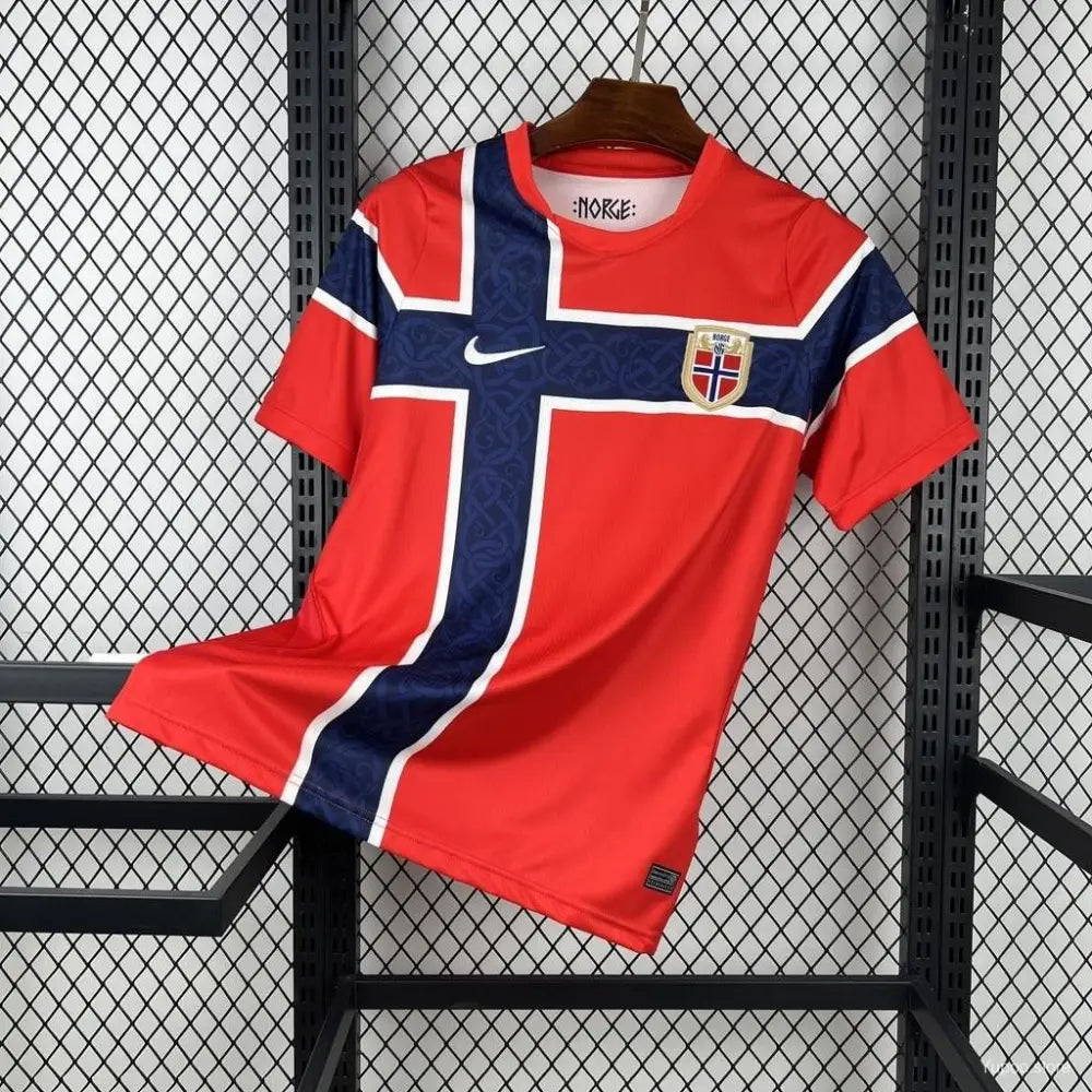 Maillot Norvège Domicile Coupe du Monde 2026 - Vêtements de sport