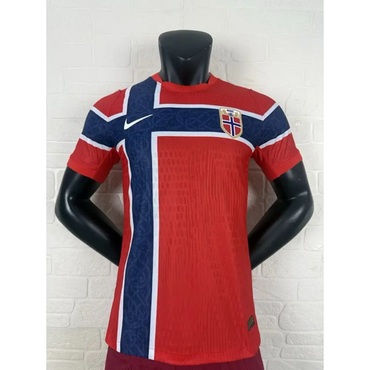 Maillot Norvège Domicile Version Joueur Coupe du Monde 2026 - Vêtements de sport