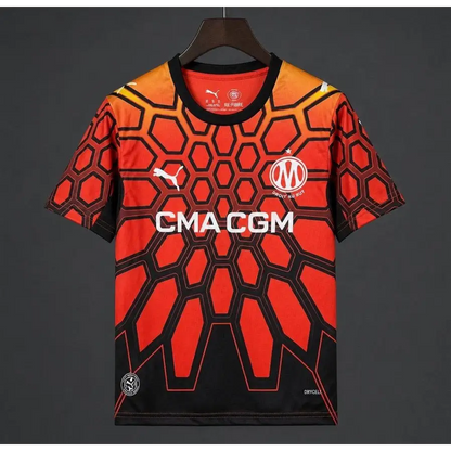 Maillot OM Olympique de Marseille Gardien Extérieur 2026/2027 Orange - Vêtements de sport