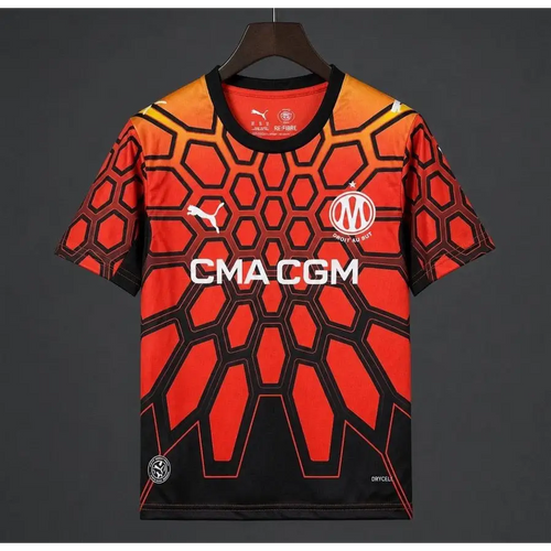 Maillot OM Olympique de Marseille Gardien Extérieur 2026/2027 Orange - Vêtements de sport