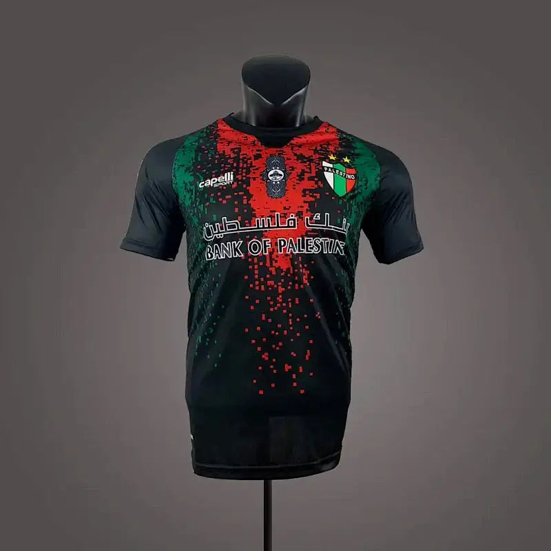Maillot Palestine Noir 2026/2027 - Vêtements de sport