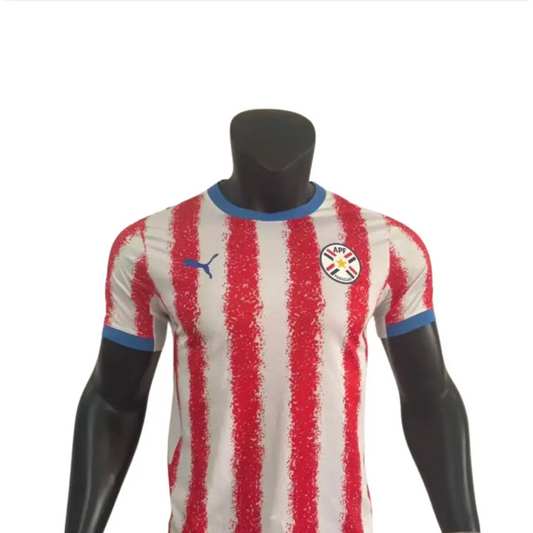 Maillot Paraguay Coupe du Monde 2026 Domicile Version joueur - Vêtements de sport