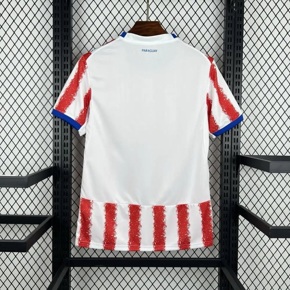 Maillot Paraguay Domicile Coupe du Monde 2026 - Vêtements de sport