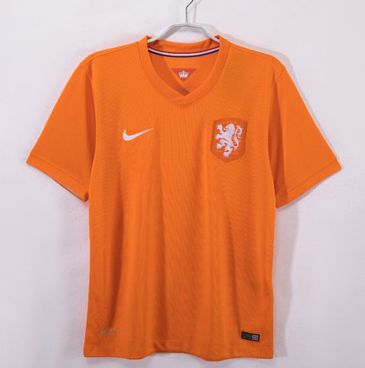 Maillot Pays-Bas Domicile Coupe du Monde 2014 - Vêtements de sport