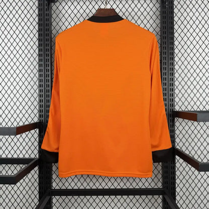 Maillot Pays-Bas Domicile Retro 1980 Manches longues - Vêtements de sport