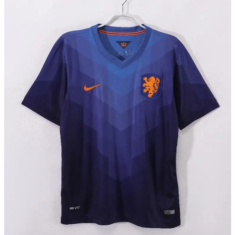 Maillot Pays-Bas Extérieur Coupe du Monde 2014 - Vêtements de sport