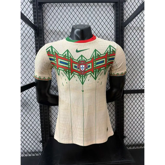 Maillot Portugal Concept Blanc Version Joueur Coupe du Monde 2026 - Vêtements de sport