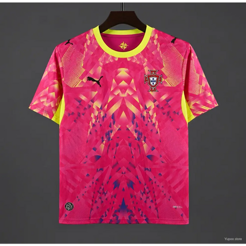 Maillot Portugal Coupe du Monde 2026 Gardien Rose - Vêtements de sport