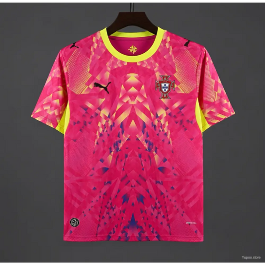 Maillot Portugal Coupe du Monde 2026 Gardien Rose - Vêtements de sport