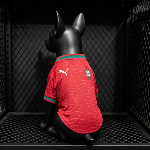 Maillot Portugal Coupe du Monde 2026 pour Chien - Vêtements de sport