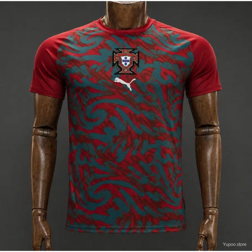 Maillot Portugal Coupe du Monde 2026 Pré Match Rouge - Vêtements de sport