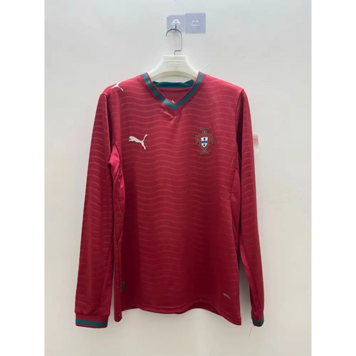 Maillot Portugal domicile Coupe du Monde 2026 manches longues - Vêtements de sport