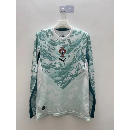 Maillot Portugal extérieur Coupe du Monde 2026 manches longues - Vêtements de sport