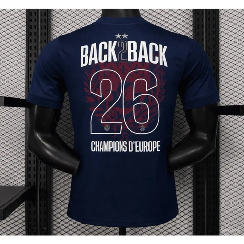 Maillot PSG Domicile 2 Étoile Back to Back 2025/2026 Version joueur - Vêtements de sport