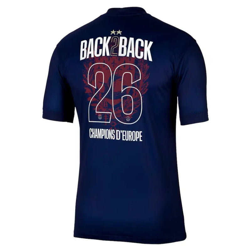 Maillot PSG Domicile 2 Étoile Back to Back 2025/2026 - Vêtements de sport