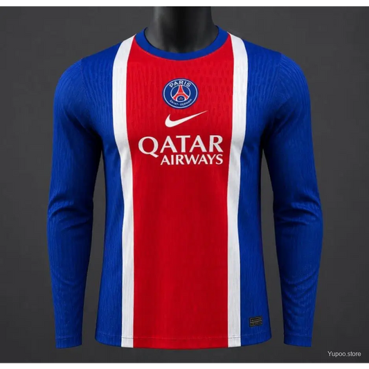 Maillot PSG Domicile 2026/2027 Version joueur manches longues - Vêtements de sport
