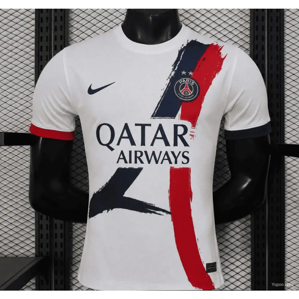 Maillot PSG Extérieur 2 Étoile Back to Back 2025/2026 Version joueur - Vêtements de sport