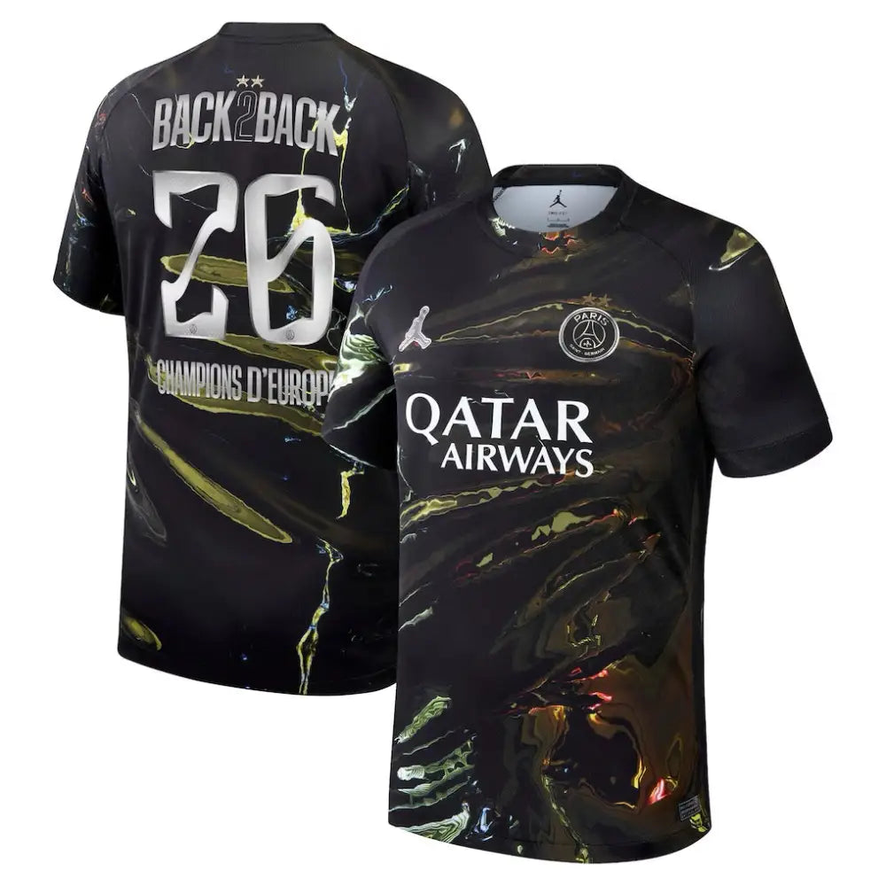 Maillot PSG Jordan Night 2 Étoile 2025/2026 - Vêtements de sport