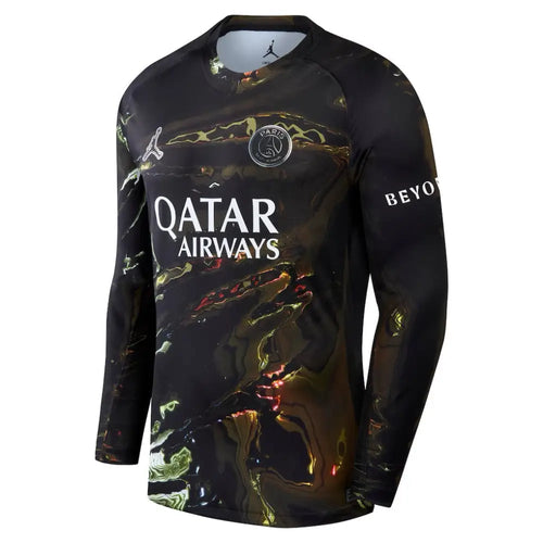 Maillot PSG Jordan Night Edition Manches longues 2025/2026 - Vêtements de sport