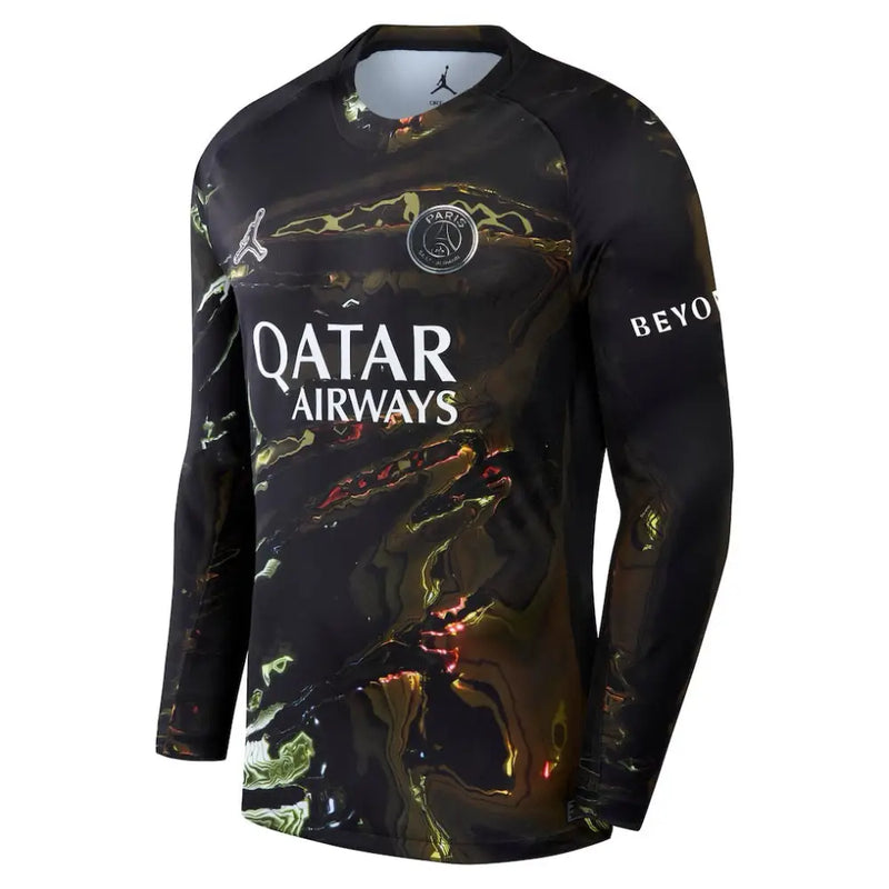 Maillot PSG Jordan Night Edition Manches longues 2025/2026 - Vêtements de sport