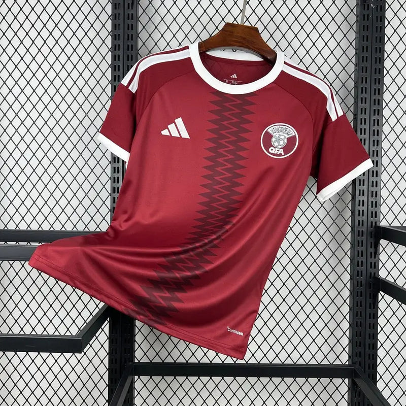 Maillot Qatar Domicile Coupe du Monde 2026 - Vêtements de sport