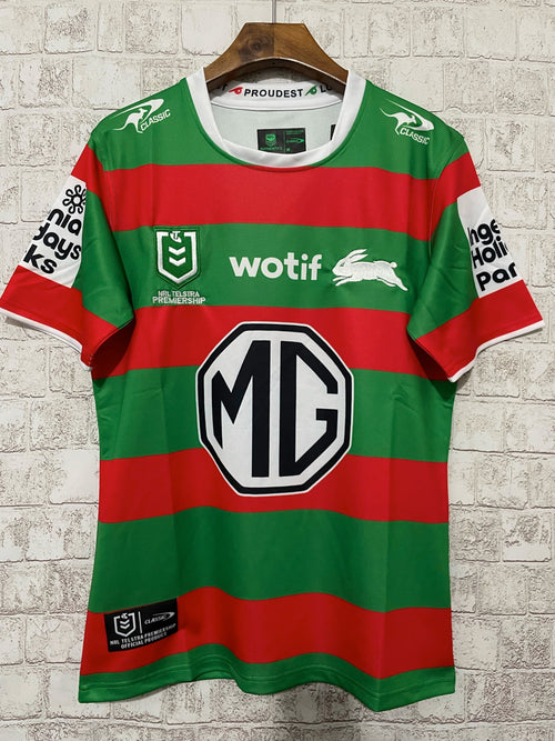 Maillot Rabbitohs NRL 2024/2025 - Vêtements de sport