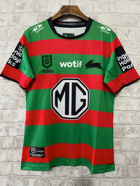 Maillot Rabbitohs NRL 2024/2025 - Vêtements de sport