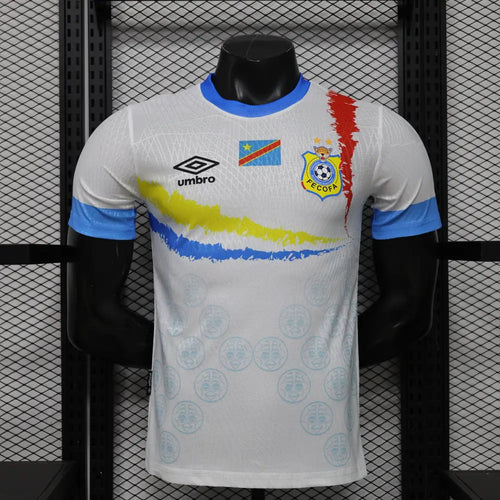 Maillot RDC Congo Coupe du Monde 2026 Extérieur Version joueur - Vêtements de sport
