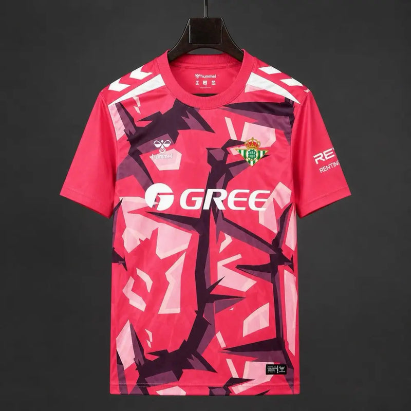 Maillot Real Betis Gardien 2026/2027 Rose - Vêtements de sport