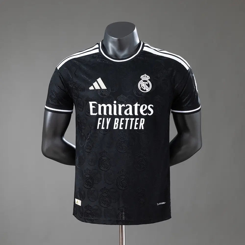 Maillot Real Madrid 2026/2027 Concept Noir Version Joueur - Vêtements de sport