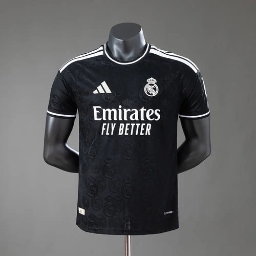 Maillot Real Madrid 2026/2027 Concept Noir Version Joueur - Vêtements de sport