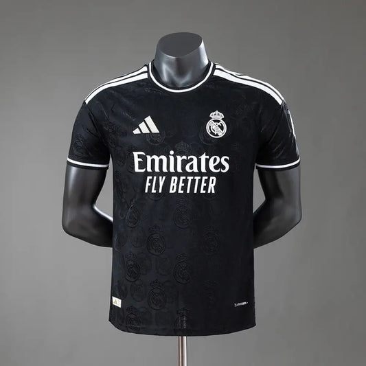 Maillot Real Madrid 2026/2027 Concept Noir Version Joueur - Vêtements de sport