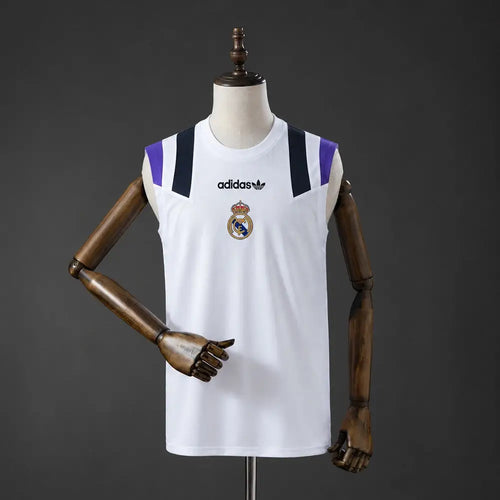 Maillot Real Madrid 26/27 EQT Blanc Sans Manches - Vêtements de sport
