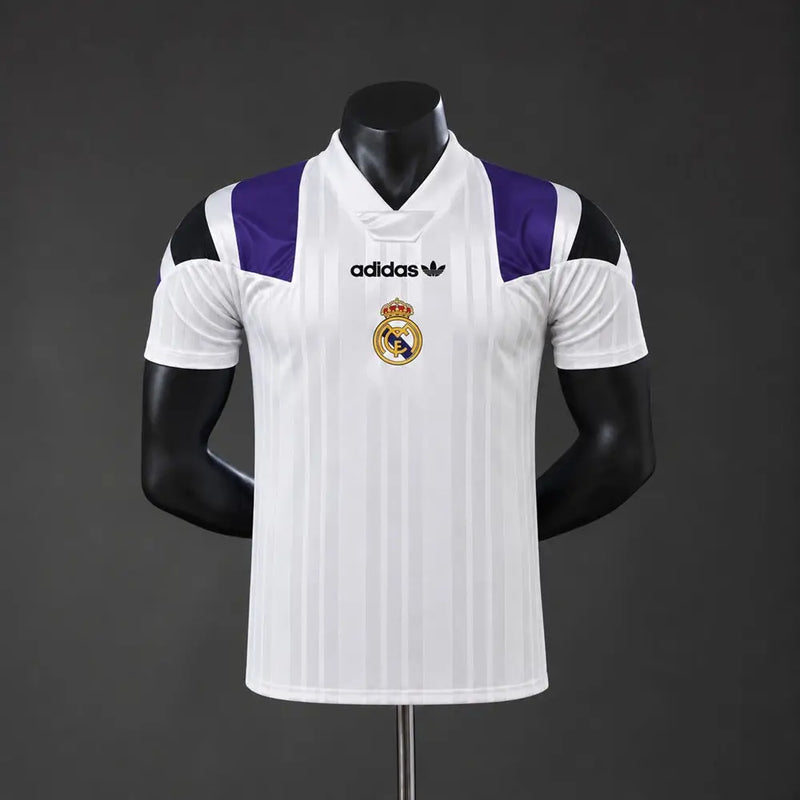 Maillot Real Madrid 26/27 EQT Blanc Version joueur - Vêtements de sport