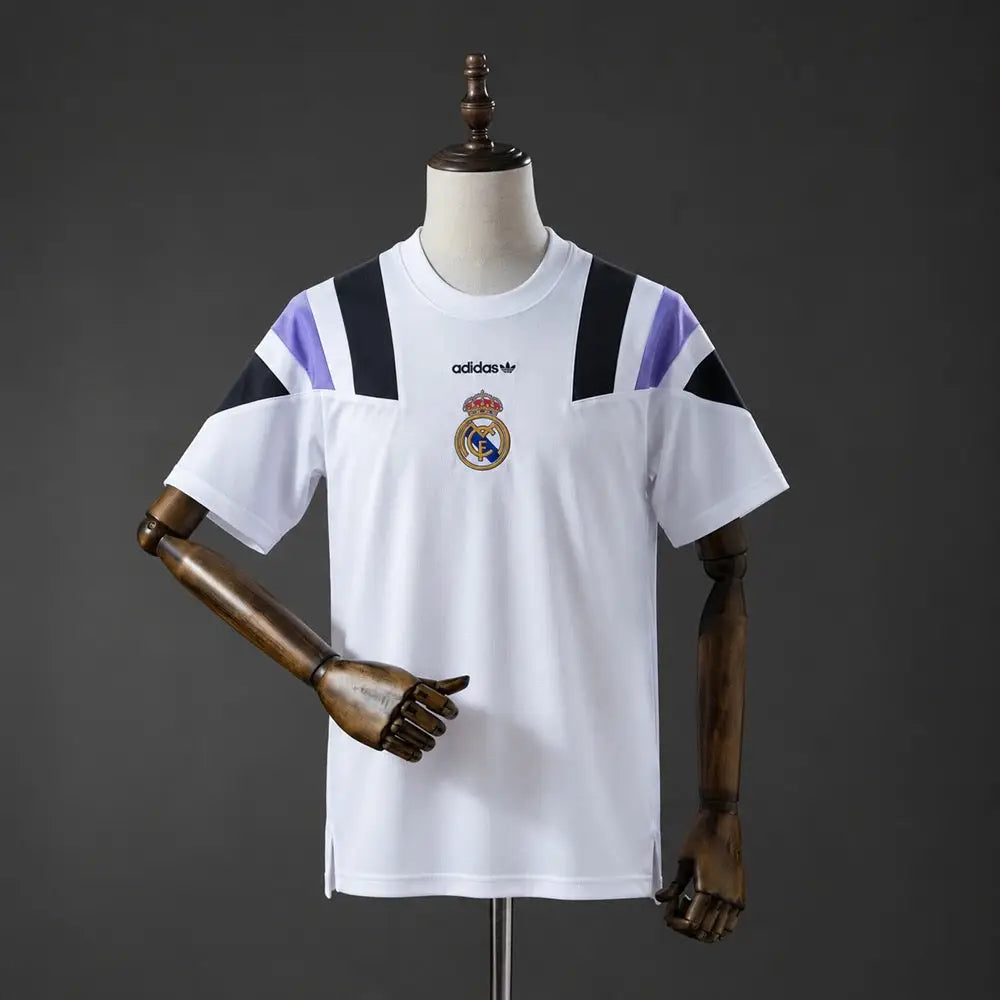 Maillot Real Madrid 26/27 EQT Blanc - Vêtements de sport