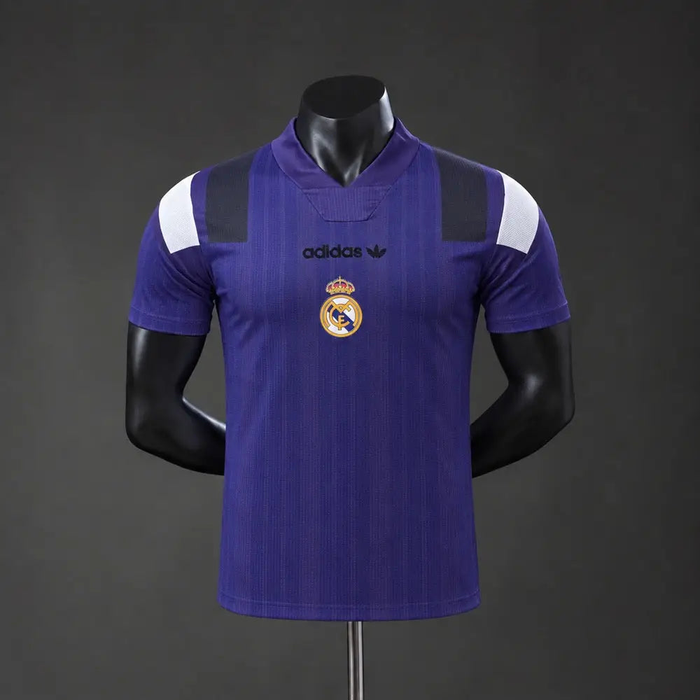 Maillot Real Madrid 26/27 EQT Violet Version joueur - Vêtements de sport