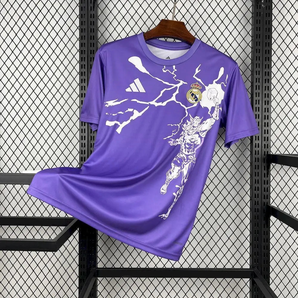Maillot Real Madrid Concept Thor violet 2025/2026 - Vêtements de sport