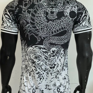 Maillot Real Madrid dragon blanc 2025/2026 - Vêtements de sport