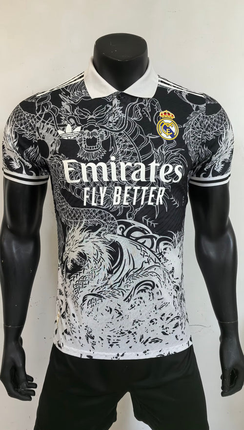Maillot Real Madrid dragon blanc 2025/2026 - Vêtements de sport