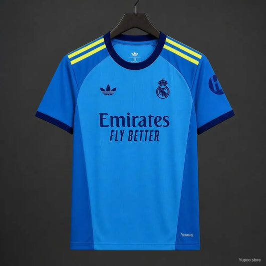Maillot Real Madrid Gardien 2026/2027 Bleu - Vêtements de sport