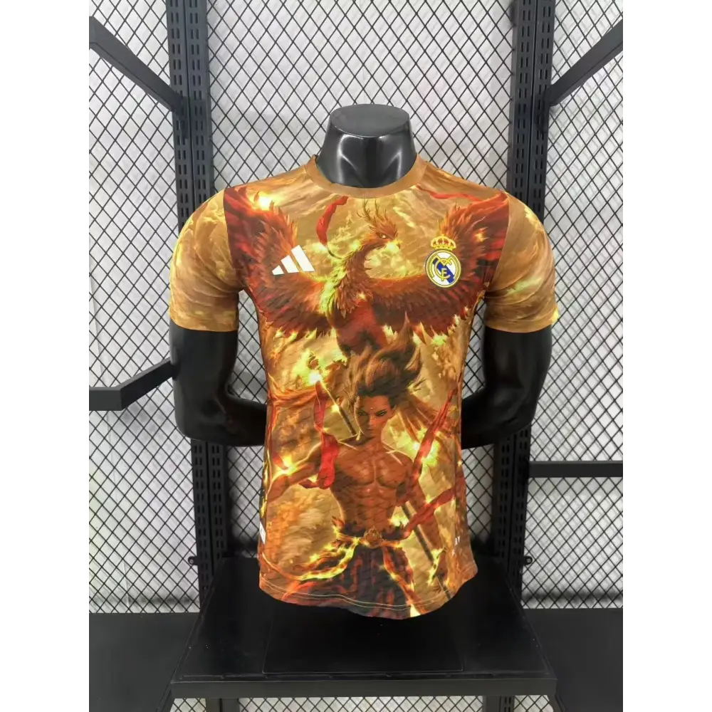 Maillot Real Madrid Nezha Version joueur 2025/2026 - Vêtements de sport