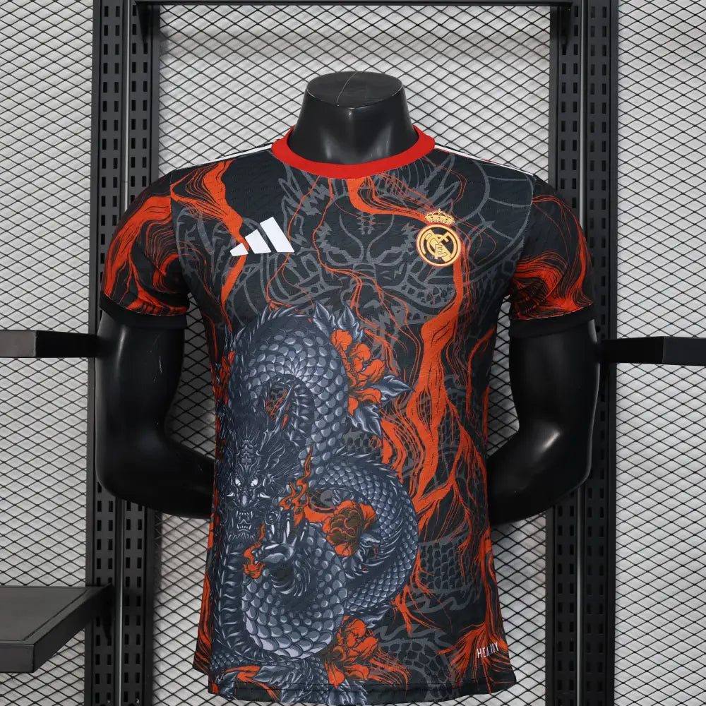 Maillot Real Madrid serpent rouge 2025/2026 - Vêtements de sport