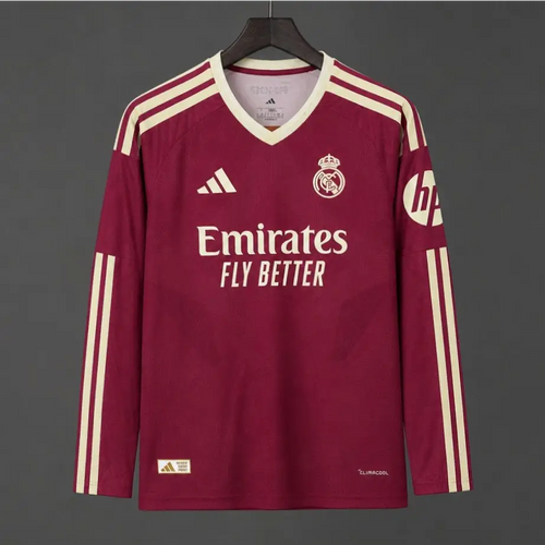 Maillot Real Madrid Third 2026/2027 Manches longues - Vêtements de sport