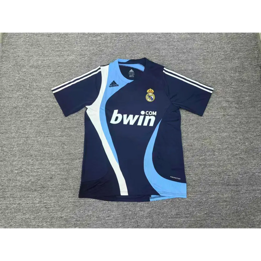 Maillot Real Madrid Training Retro bleu 2006/2007 - Vêtements de sport