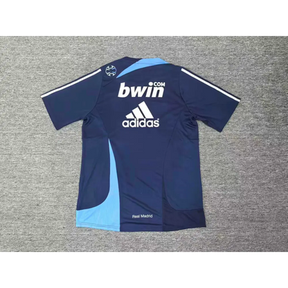 Maillot Real Madrid Training Retro bleu 2006/2007 - Vêtements de sport