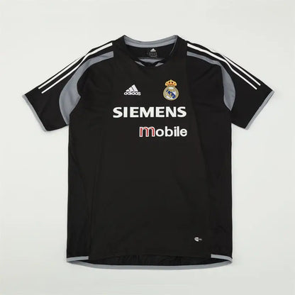 Maillot Real Madrid Training Retro noir 2004/2005 - Vêtements de sport