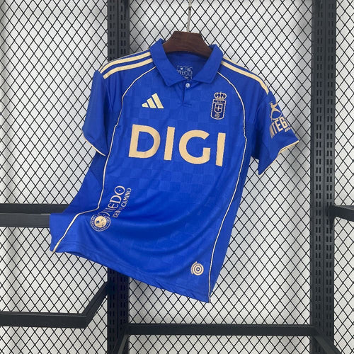 Maillot Real Oviedo Domicile 2025/2026 - Vêtements de sport