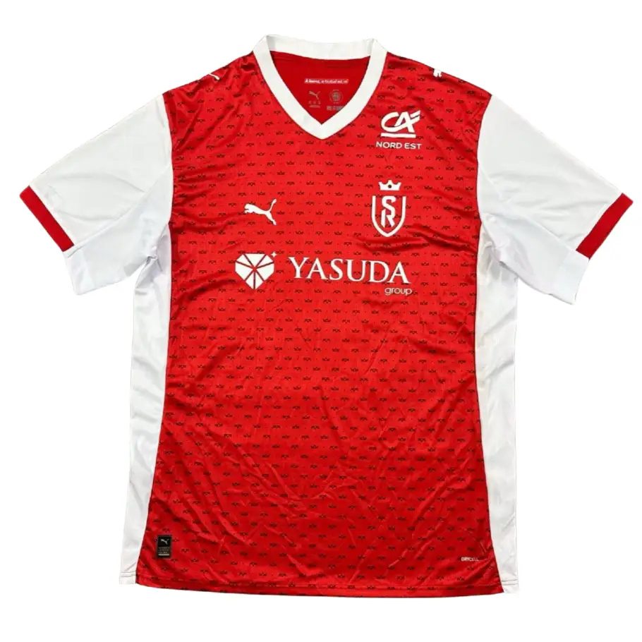 Maillot Reims domicile 2025/2026 - Vêtements de sport