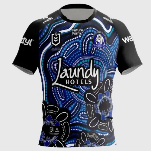 Maillot Rugby Bankstown Bulldogs NRL 2026 Indigenous - Vêtements de sport