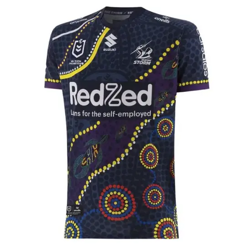 Maillot Rugby Melbourne Storm NRL 2026 Indigenous - Vêtements de sport